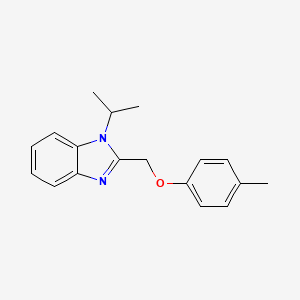 1-isopropyl-2-((p-tolyloxy)methyl)-1H-benzo[d]imidazole