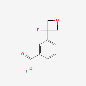 Benzoic acid, 3-(3-fluoro-3-oxetanyl)-