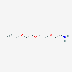 molecular formula C9H19NO3 B2817068 2-[2-(2-丙烯氧基)乙氧基]乙胺 CAS No. 169523-21-1
