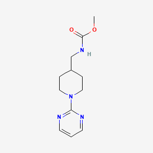 Methyl ((1-(pyrimidin-2-yl)piperidin-4-yl)methyl)carbamate