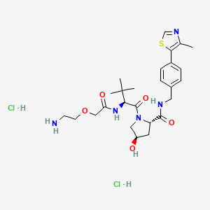 VH032-PEG1-NH2 (dihydrochloride)