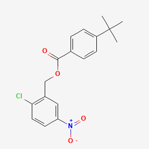 (2-Chloro-5-nitrophenyl)methyl 4-tert-butylbenzoate