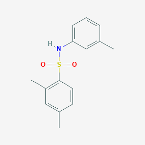 molecular formula C15H17NO2S B281742 2,4-dimethyl-N-(3-methylphenyl)benzenesulfonamide 