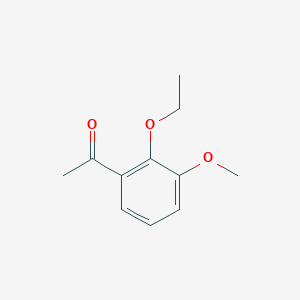 molecular formula C11H14O3 B2817521 1-(2-Ethoxy-3-methoxyphenyl)ethan-1-one CAS No. 857566-10-0