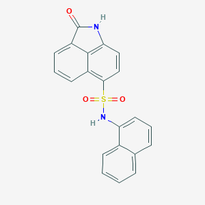 N-(1-naphthyl)-2-oxo-1,2-dihydrobenzo[cd]indole-6-sulfonamide