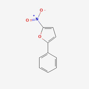 molecular formula C10H7NO3 B2817610 2-硝基-5-苯基呋喃 CAS No. 73512-13-7