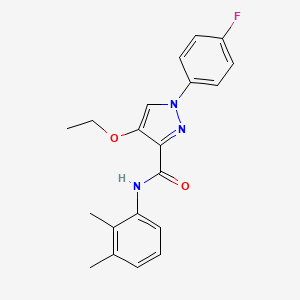 N-(2,3-dimethylphenyl)-4-ethoxy-1-(4-fluorophenyl)-1H-pyrazole-3-carboxamide