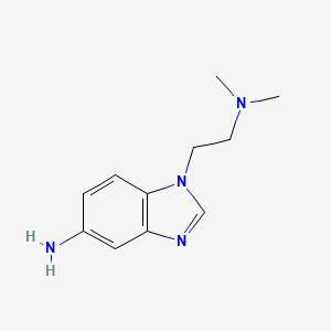 1-[2-(dimethylamino)ethyl]-1H-benzimidazol-5-amine