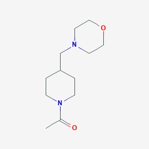 1-(4-(Morpholinomethyl)piperidin-1-yl)ethanone