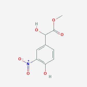 Methyl 2-hydroxy-2-(4-hydroxy-3-nitrophenyl)acetate