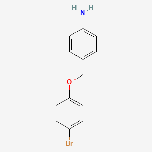 4-[(4-Bromophenoxy)methyl]aniline
