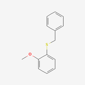 2-Methoxyphenyl benzyl sulfide