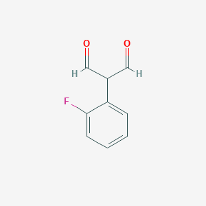 molecular formula C9H7FO2 B2817855 2-(2-Fluorophenyl)propanedial CAS No. 1267105-60-1