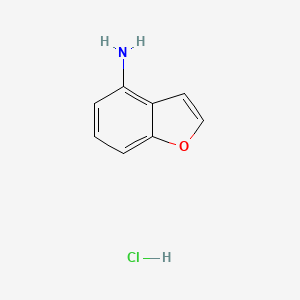 1-Benzofuran-4-amine;hydrochloride