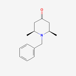 molecular formula C14H19NO B2817877 (2R,6S)-1-benzyl-2,6-dimethylpiperidin-4-one CAS No. 198211-15-3