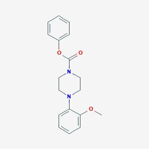 Phenyl 4-(2-methoxyphenyl)piperazine-1-carboxylate