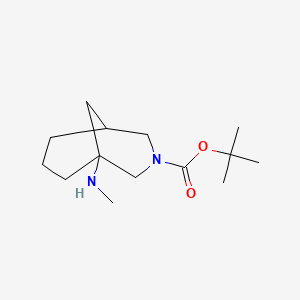 Tert-butyl 1-(methylamino)-3-azabicyclo[3.3.1]nonane-3-carboxylate