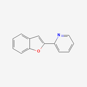 molecular formula C13H9NO B2817988 2-(1-Benzofuran-2-yl)pyridine CAS No. 7035-05-4