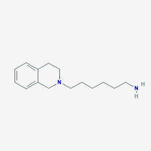 6-(3,4-dihydro-2(1H)-isoquinolinyl)hexylamine