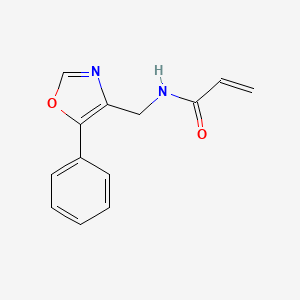 N-[(5-Phenyl-1,3-oxazol-4-yl)methyl]prop-2-enamide