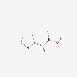 N-methyl-N-[(E)-pyrrol-2-ylidenemethyl]hydroxylamine