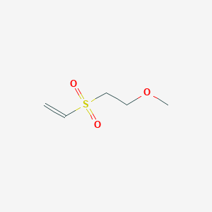 molecular formula C5H10O3S B2818041 1-(Ethenesulfonyl)-2-methoxyethane CAS No. 7700-06-3