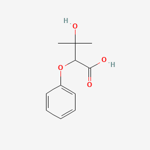 3-Hydroxy-3-methyl-2-phenoxybutanoic acid