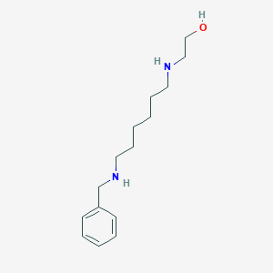 molecular formula C15H26N2O B281807 2-{[6-(Benzylamino)hexyl]amino}ethanol 