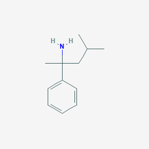 4-Methyl-2-phenylpentan-2-amine