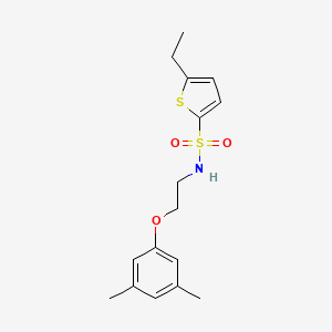 N-(2-(3,5-dimethylphenoxy)ethyl)-5-ethylthiophene-2-sulfonamide