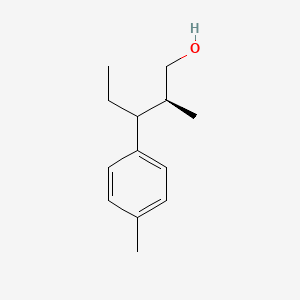(2S)-2-Methyl-3-(4-methylphenyl)pentan-1-ol