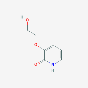 molecular formula C7H9NO3 B2818225 3-(2-Hydroxyethoxy)pyridin-2-ol CAS No. 1820648-06-3