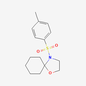 4-[(4-Methylphenyl)sulfonyl]-1-oxa-4-azaspiro[4.5]decane