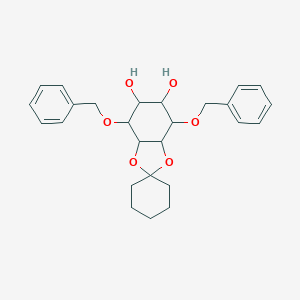 6,9-Bis(benzyloxy)-spiro(2,4-dioxabicyclo[4.3.0]nonane-3,1'-cyclohexane)-7,8-diol