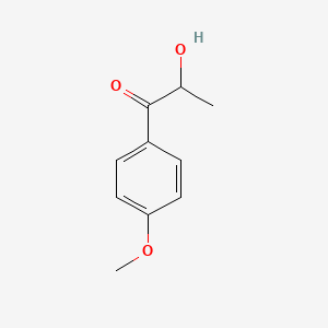 molecular formula C10H12O3 B2818282 2-Hydroxy-1-(4-methoxyphenyl)propan-1-one CAS No. 15482-28-7