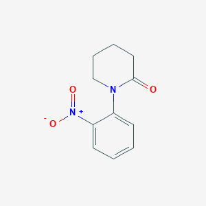 2-Piperidinone, 1-(2-nitrophenyl)-