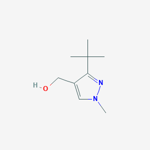 (3-(tert-butyl)-1-methyl-1H-pyrazol-4-yl)methanol