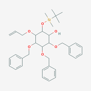 3-(Allyloxy)-4,5,6-tris(benzyloxy)-2-{[tert-butyl(dimethyl)silyl]oxy}cyclohexanol