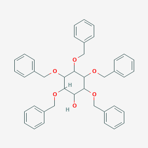 molecular formula C41H42O6 B281839 2,3,4,5,6-Pentakis(benzyloxy)cyclohexanol 