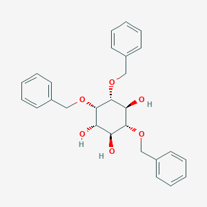 molecular formula C27H30O6 B281840 (1S,2S,3R,4S,5R,6S)-3,5,6-tris(phenylmethoxy)cyclohexane-1,2,4-triol 