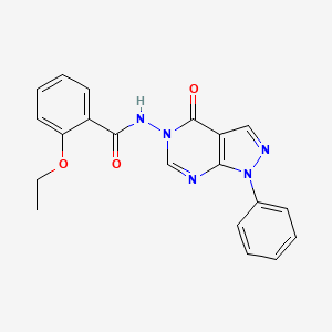 2-ethoxy-N-(4-oxo-1-phenyl-1H-pyrazolo[3,4-d]pyrimidin-5(4H)-yl)benzamide