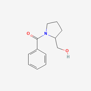 molecular formula C12H15NO2 B2818425 (1-Benzoylpyrrolidin-2-yl)methanol CAS No. 72351-42-9