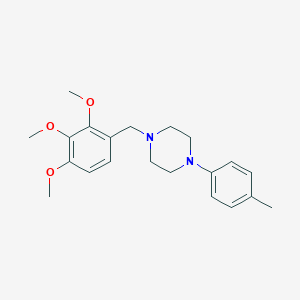 1-(4-Methylphenyl)-4-(2,3,4-trimethoxybenzyl)piperazine