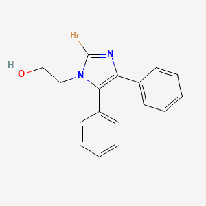 2-(2-bromo-4,5-diphenyl-1H-imidazol-1-yl)ethanol