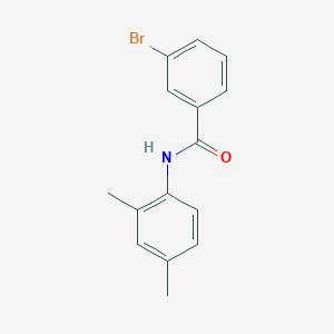 molecular formula C15H14BrNO B2818559 3-bromo-N-(2,4-dimethylphenyl)benzamide CAS No. 300696-25-7