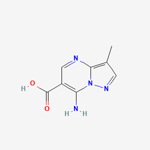 7-Amino-3-methylpyrazolo[1,5-a]pyrimidine-6-carboxylic acid