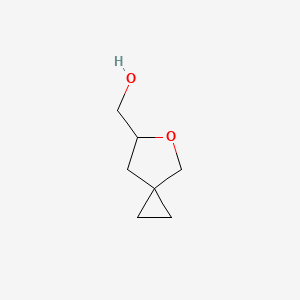 {5-Oxaspiro[2.4]heptan-6-yl}methanol