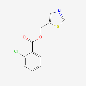 1,3-Thiazol-5-ylmethyl 2-chlorobenzenecarboxylate
