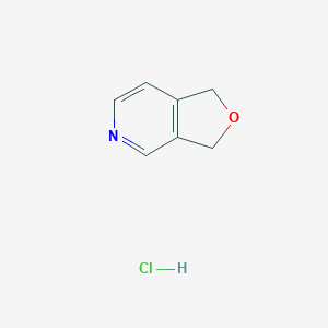 molecular formula C7H8ClNO B2818722 1,3-二氢呋[3,4-c]吡啶盐酸盐 CAS No. 2139294-73-6