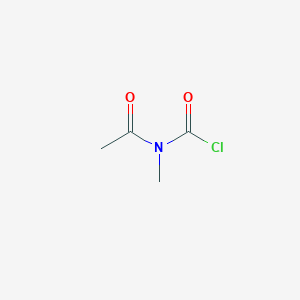 molecular formula C4H6ClNO2 B2818726 N-乙酰-N-甲基氨基甲酰氯 CAS No. 21777-48-0